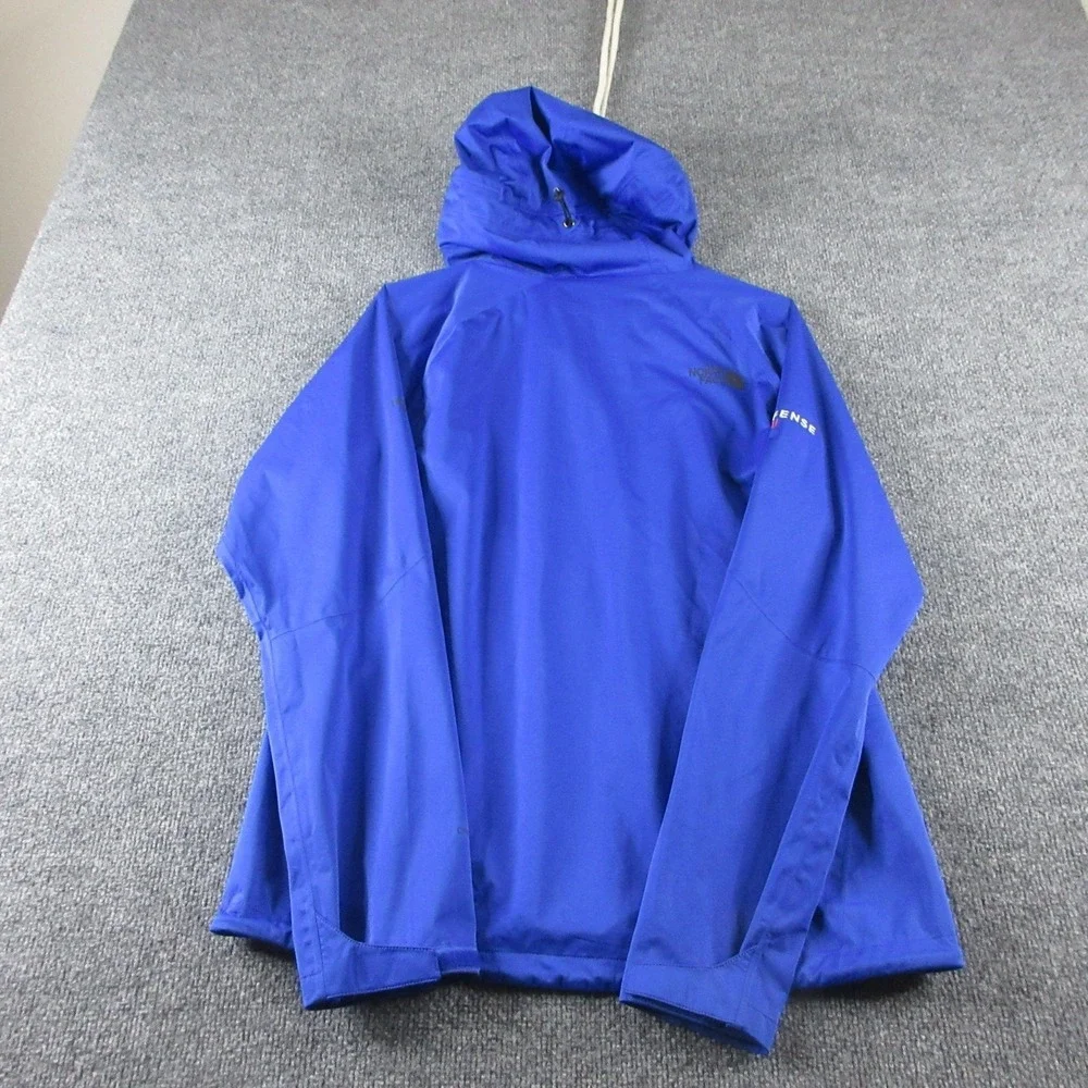 The North Face Jacket Mens M Blue DryVent‎ Hooded Microsoft Federal Windbreaker